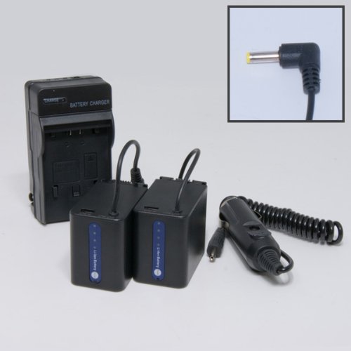 JVCビクターBN-VG121/VG114/VG107対応互換バッテリー2個【丸型】・充電器セット