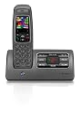 BT Hudson 1500 Single DECT Cordless Telephone with Answer Machine - Gun Metal/Black