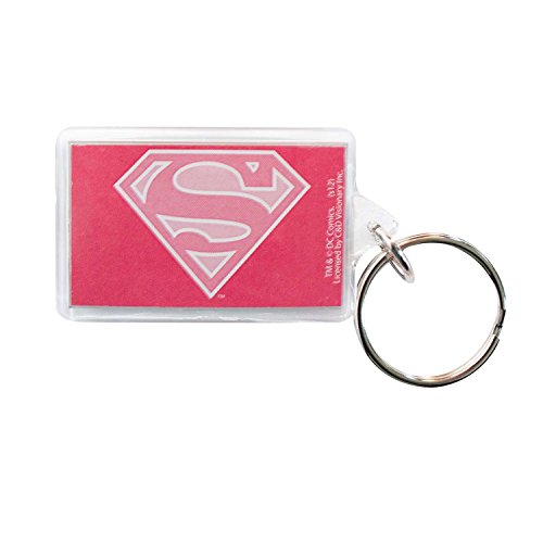 Licenses Products DC Comics Originals Supergirl Logo Lucite Keychain