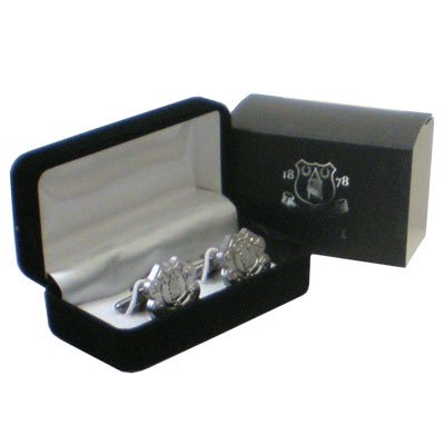 Everton FC Cufflinks - Chrome
