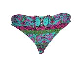 Becca Aquamarine Hipster Swimsuit Bottom w/ Belt S