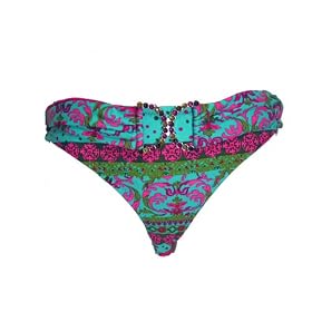 Buy Becca Aquamarine Hipster Swimsuit Bottom w  Belt S by Becca
