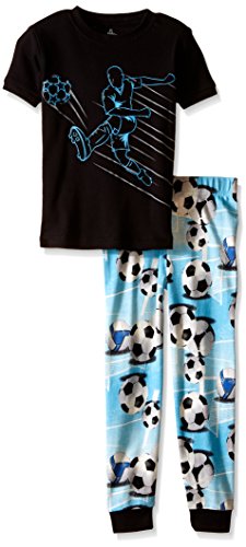 Petit Lem Boys' Soccer Fields 2pc Pajama Set