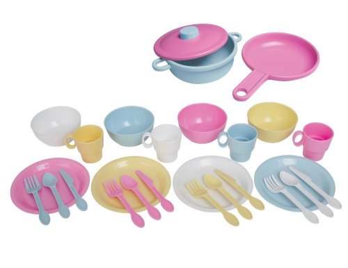 27 pc Cookware Playset - Pastel