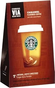 Starbucks Via Ready Brew Coffee Caramel Flavored 7-count from Starbucks