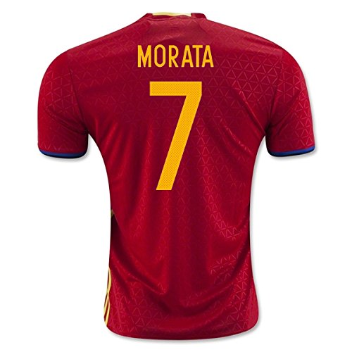 2016-2017 Spain Home Shirt (Morata 7)