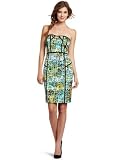 Jax Women's Strapless Satin Dress