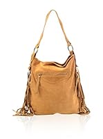 Carla Belotti Bolso asa al hombro Handbag Light Brown Kathlyn (Marrón Claro)