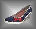 Keds Ballerina Bliss WF24436 navy - fallen eine halbe Nr. kleiner aus