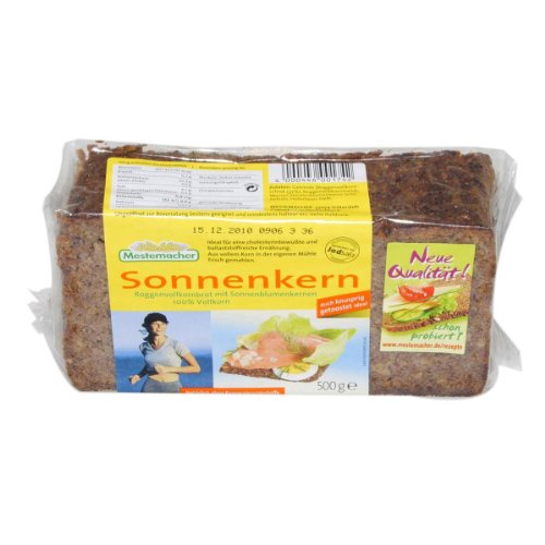 German Mestemacher 100% Wholemeal Bread - 1 x 500 g