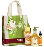 CUCINA Kitchen Set in Tote Bag - Sanguinelli Orange and Fennel