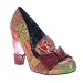 Irregular Choice Womens Ozzy Pump in Red/green