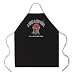 A Man and His Grill Men's Apron, Black