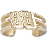 LogoArt Dale Earnhardt, Jr. 10K Driver Number Toe Ring