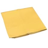 IMAGE OF Men's Corded Silk Pocket Square by Principessa in Light Yellow/Dark Yellow