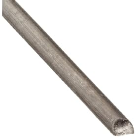 Tungsten Wire, Straightened, 0.019" Diameter, 60" Length (Pack of 1)