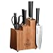 Ginsu 7108 Chikara 8-Piece Stainless-Steel Knife Set with Bamboo Block