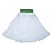 Wilen A04903, Bulldog National Cotton Looped End Wet Mop, Large, 5" Mesh Band (Case of 12)