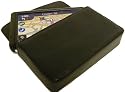 DURAGADGET Deluxe Hard leather carry case for Garmin nuvi 1490 1490t