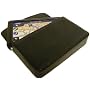 DURAGADGET Deluxe Hard leather carry case for Garmin nuvi 1490 1490t