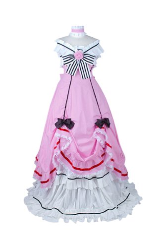 CosplayHut 　 黒執事/Black Butler　シエルドレス シエル・ファントムハイヴKuroshitsuji Ciel　伯爵風 ピンク　変装セット