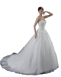 A-line Lace Applique Sweetheart Natural   Waistline Floor Length Tulle  Dress