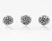 Lemax Christmas Village 1.5" Round Bristle Pine Trees 3-Piece Set #14006