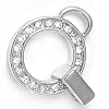 Charms Anh�nger f�r Bettelkette zum einh�ngen von Charms mit Strass