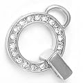 Charms Anh�nger f�r Bettelkette zum einh�ngen von Charms mit Strass