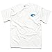 Costa Del Mar Retro Short Sleeve T-Shirt, White, X-Large