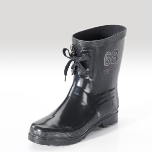 Esprit Gummistiefel, Groesse 41, schwarz