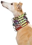 Barker & Meowsky Designer Chocolate Spot Dog Collar - Cherry - Small