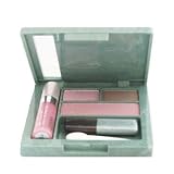 Clinique Color Palette Lovey Dovey Foxy Eyeshadow New Clover Blush Air Kiss Lip Gloss Travel Size