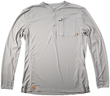 Western Rise Hartsel Henley Long Sleeve - Men's Ash Medium
