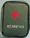 Military Zipper First Aid Pouch