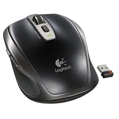 Logitech Anywhere Mouse MX Maus schnurlos + Tastenrad schwarz