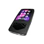 BLACK Silicone Skin Case Cover for Samsung YP-Q1 MP3 Player 4GB, 8GB & 16GB + Screen Protector & Lanyard