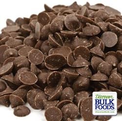 Carob Chips - Sugar Sweetened - 3 Lb Bulk
