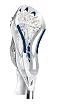 STX Deuce Lacrosse Unstrung Head, White/Navy