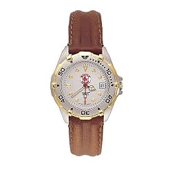 Boston Red Sox Ladies MLB "All-Star" Watch (Leather Band)