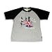 City College by Wes and Willy - Boys Henley Style Short Sleeved Tee, Grey