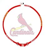 Phiten ST.Louis Cardinals MLB Titanium X30 22 Necklace