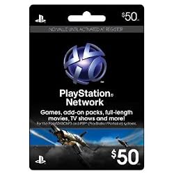 Sony Playstation Network Card - $50