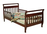 Dream On Me Classic Sleigh Toddler Bed - Cherry