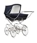 Silver Cross Kensington Carriage In Navy/White