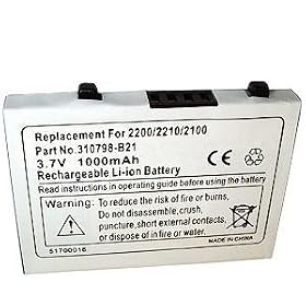 Click here to buy HQRP High Capacity Internal PDA Battery (3.7V) Replacement for HP Compaq iPaq 2100 h2100 ,... by HQRP.