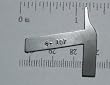 Merrow 6-107 Fabric Guide- Lower Cutter