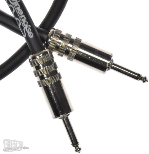 10AWG Speaker Cable Black 3' Straight-Straight