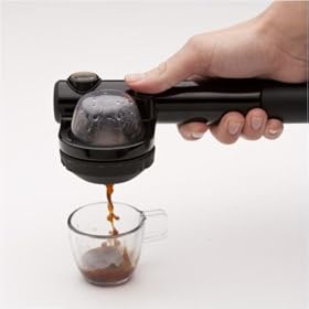 Handpresso Hand-Held Espresso Machine & Case Set by Importika (HPWILD & HPCASE)