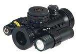 BSA 20mm Stealth Tactical Illuminated with Red, Green and Blue Dots, Light and Laser